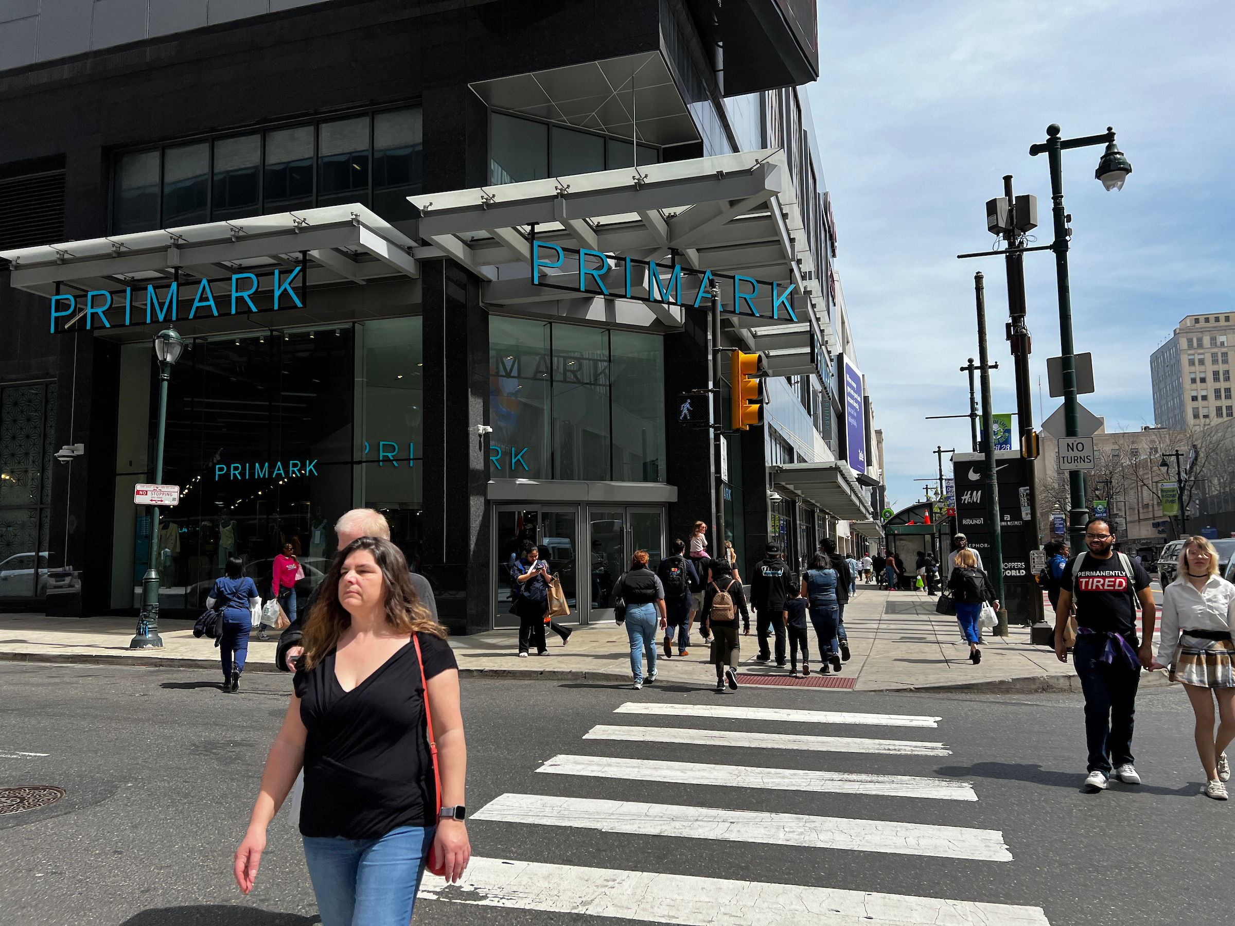 Exterior of Primark along Market East